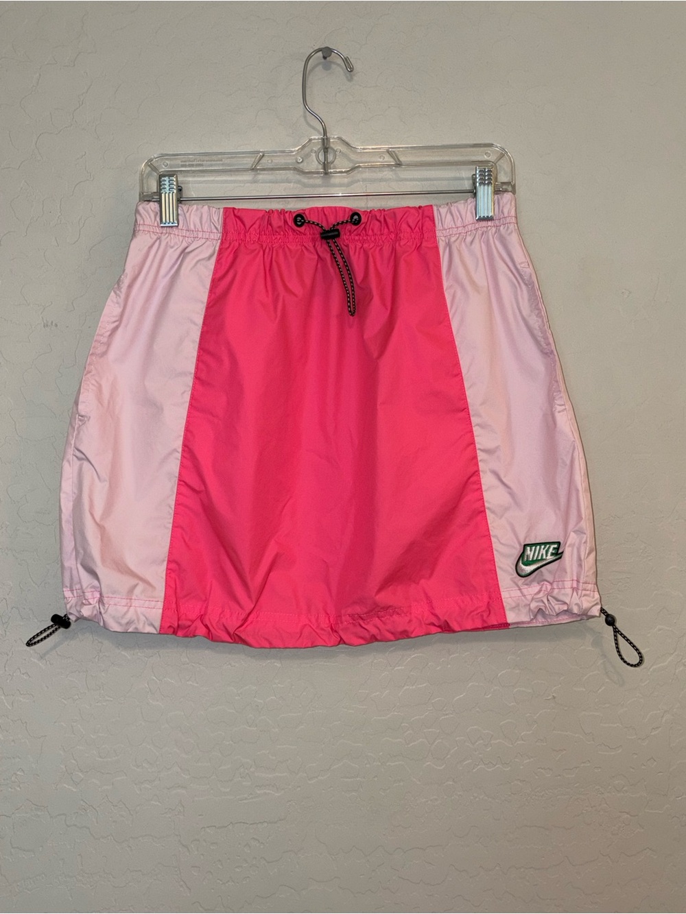 Nike Sportswear Icon Clash Light Woven Mini Skirt ColorBlock Pink Size Small - Picture 2 of 8